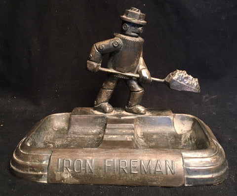 Main Street Toys - Iron Fireman Robot Advertising Ashtray
