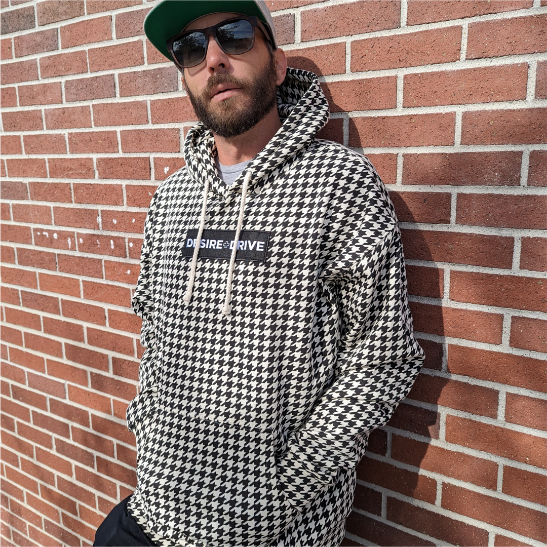 Hoodies | Houndstooth Pullover – Make Your Momentum