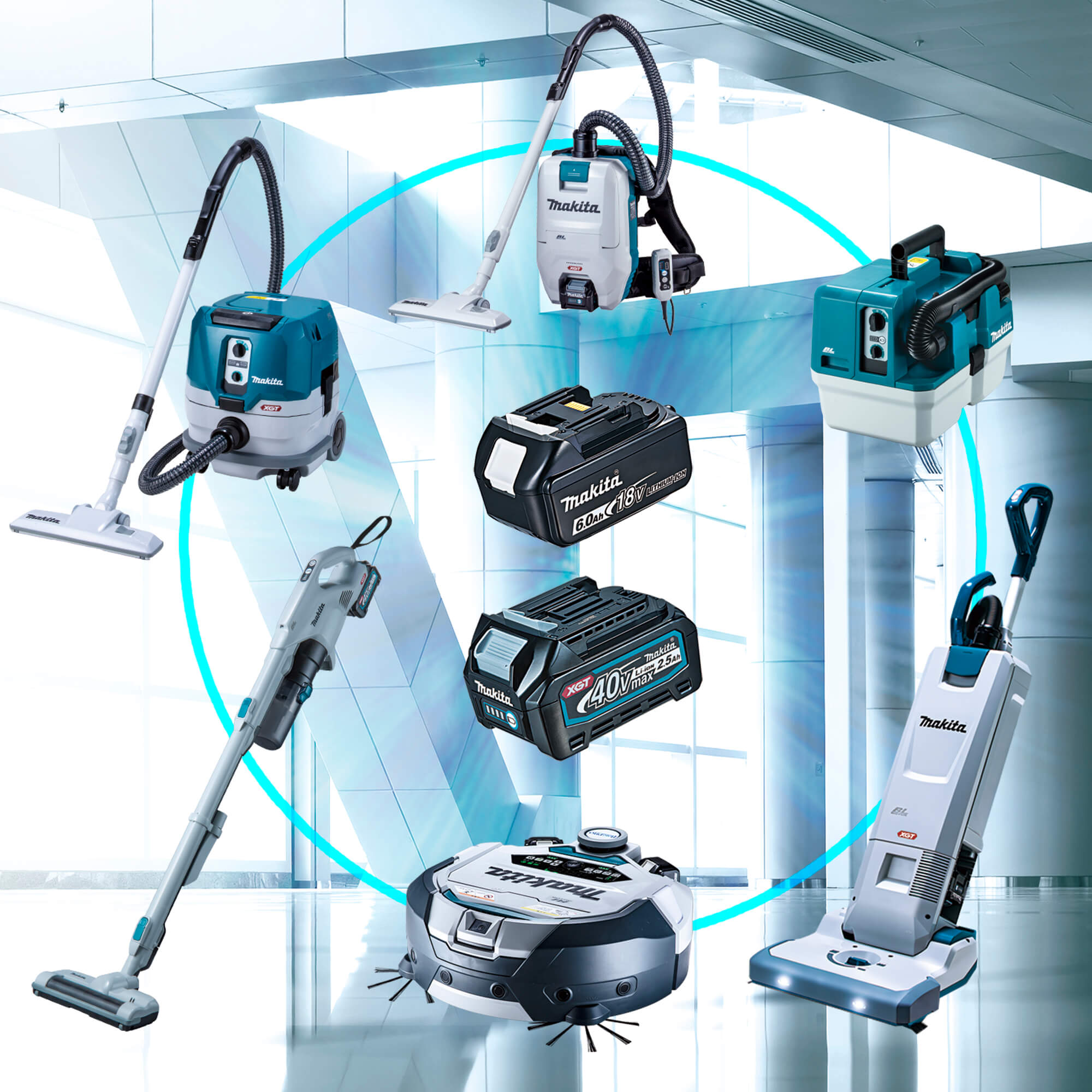 充電式清掃用品シリーズ | 株式会社マキタ