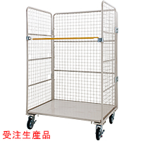 ロールボックスパレット カゴ台車 パネルメッシュタイプ 株式会社