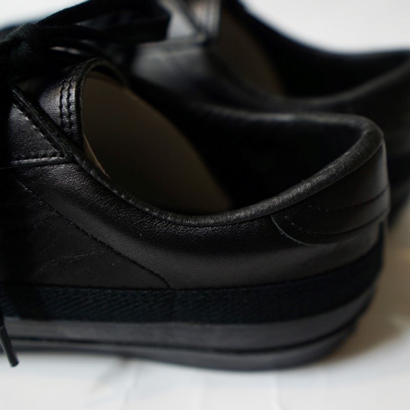 アサヒ Asahi ベルテッド レザースニーカー ASAHI BELTED LOW M036 Black