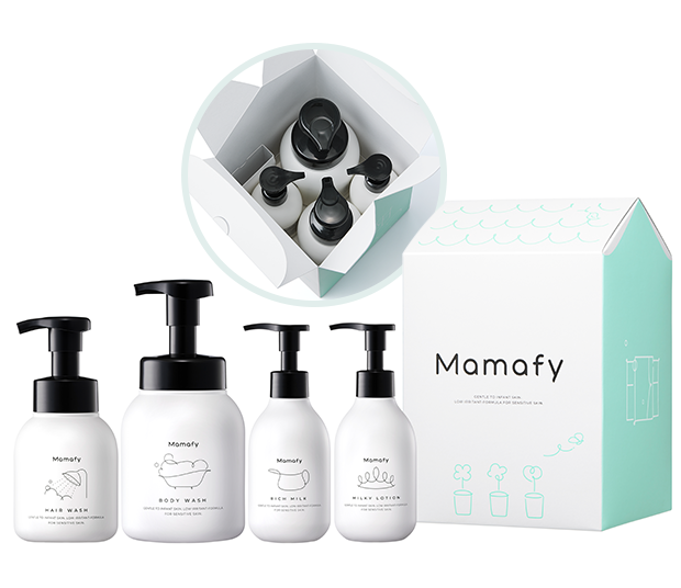 ギフトセット｜ママフィ Mamafy｜未来をまもる 予防スキンケア｜翠松堂製薬