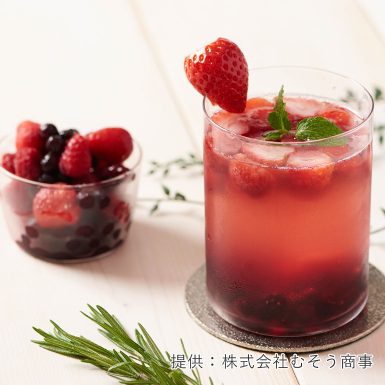 MUSO オーガニック冷凍ミックスベリー 200g 冷凍フルーツ 有機JAS