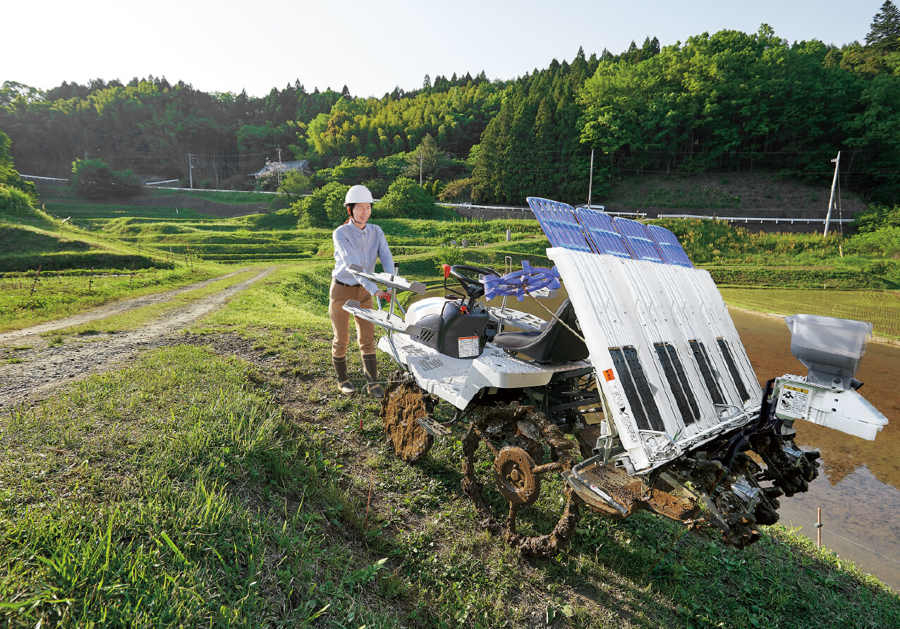 コンセプト｜Rice transplanter LC41｜田植機｜製品情報｜製品紹介