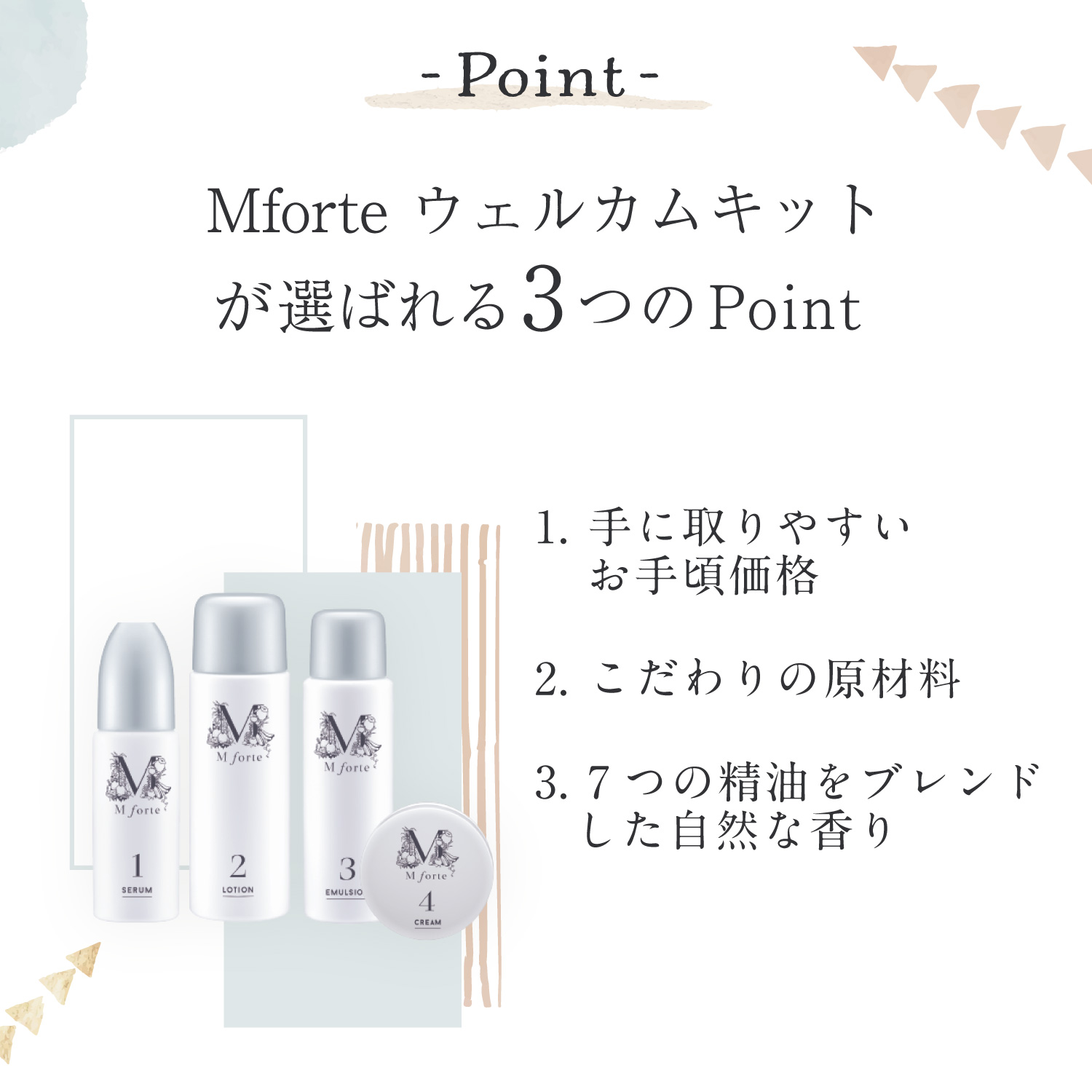 公式】エムフォルテ ウェルカムキット｜万田発酵公式通販サイト