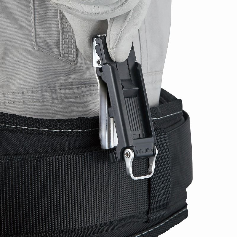 タジマ TAJIMA 腰道具 着脱セフホルダー胴ベルト用 クリップ式 樹脂