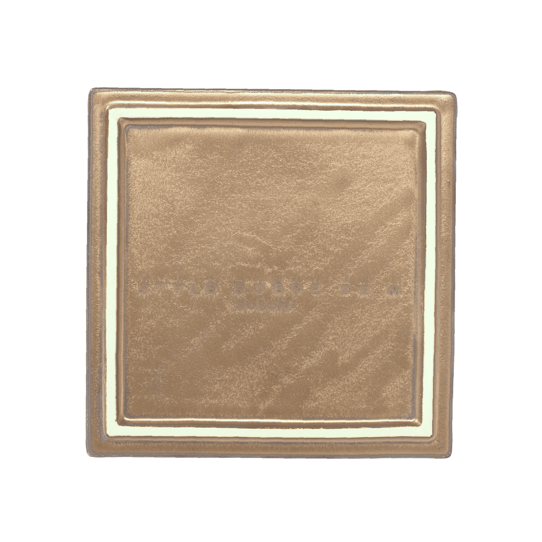 NEW ITEM :: ソブル6寸正角鉢（ブロンズ） - マルミツウェブストア