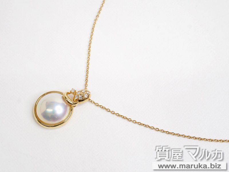 タサキ マベ真珠 リング・ネックレス セットの買取・質預かり｜大阪の