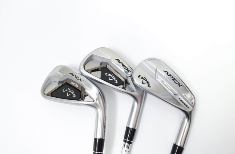 APEX2021・PRO・DCBアイアン試打評価レビュー｜3本の新作アイアンを