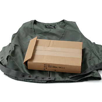 USAF E-1 ラジオベスト/Radio Carrier(5876B)1962年製/BOX付/実物・未使用