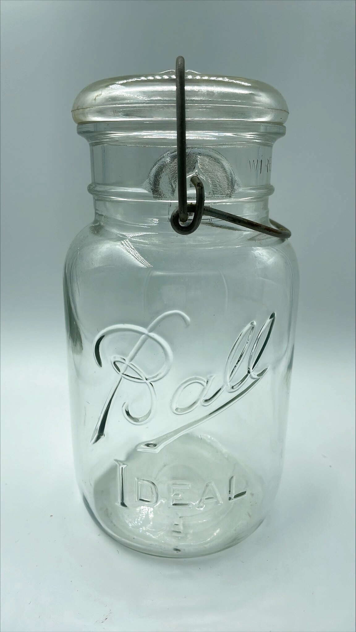アンティーク メイソンジャー Ball Mason jar ビンテージ Quart
