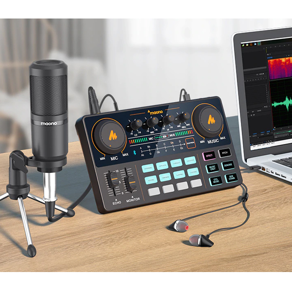 Maono ／ AM200 ／ オールインワン (コンデンサーマイク／イヤホン