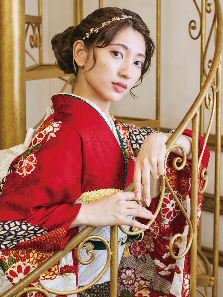 クラシック振袖 H-701 | 岐阜・大垣・一宮で振袖レンタル・購入、着物