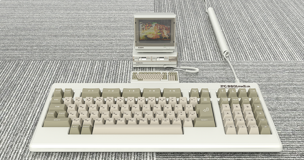 マイコンソフト「PasocomMini PC-8801mkⅡSR」製品ページ