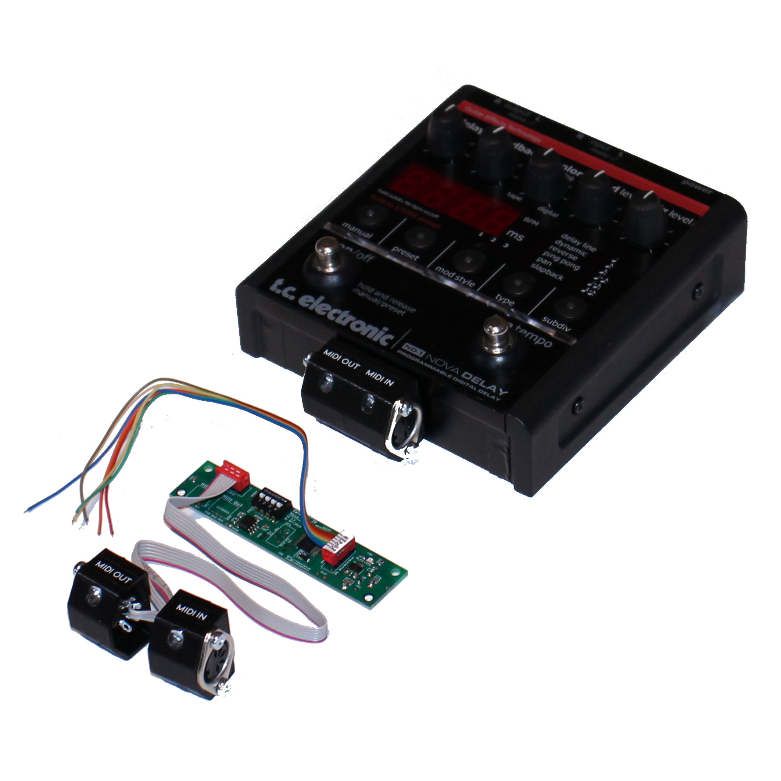 Build-in service: MIDI control for TC Electronic Nova Delay ND-1