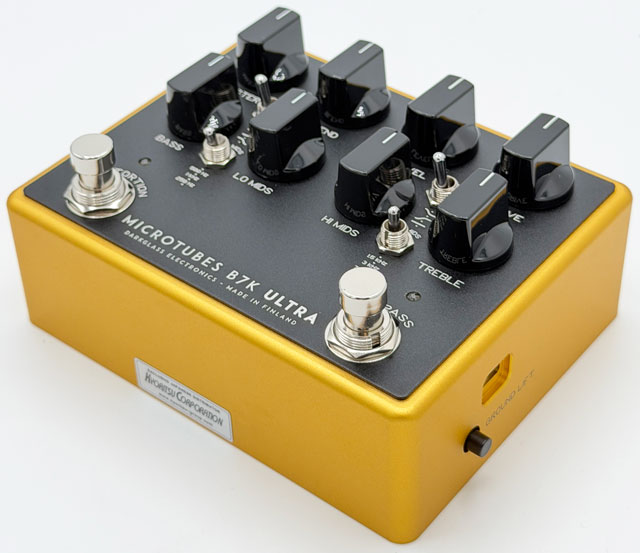 Microtubes B7K Ultra V2 w/AUX Limited Gold: エフェクター｜三木楽器