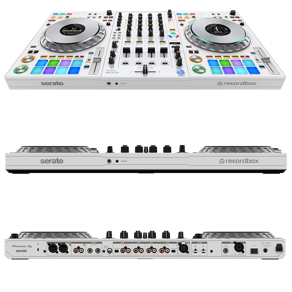 8/27発売》Pioneer 4CH DJコントローラー DDJ-FLX10-W ホワイト +