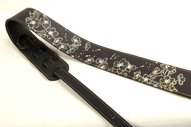 和柄レザーストラップ【夜桜】: 楽器アクセサリー｜三木楽器公式通販サイト