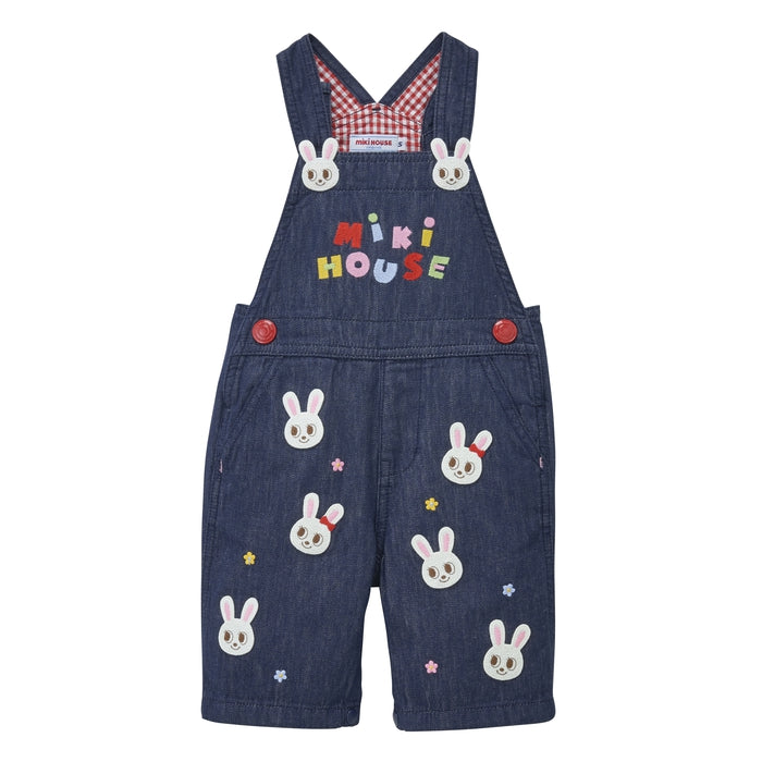 7分丈オーバーオール – ミキハウスオフィシャルサイト