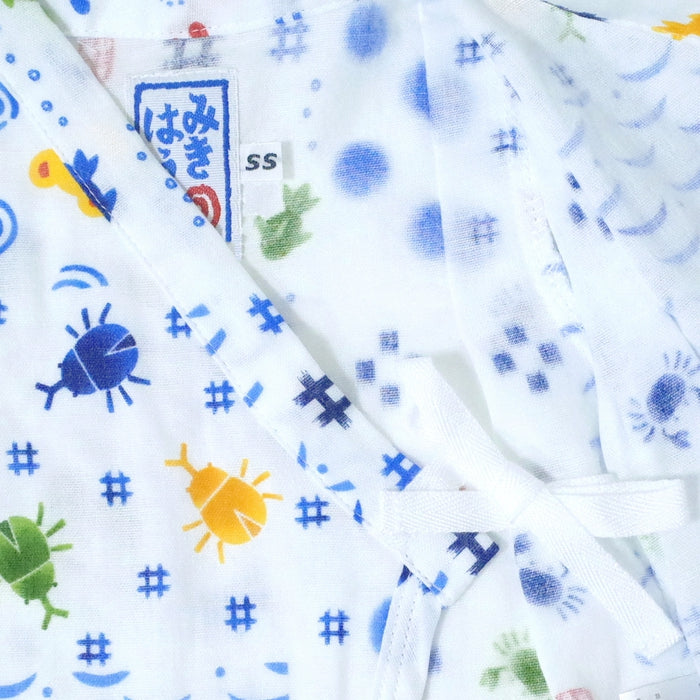 パッチワーク柄 プッチー甚平オール – ミキハウスオフィシャルサイト