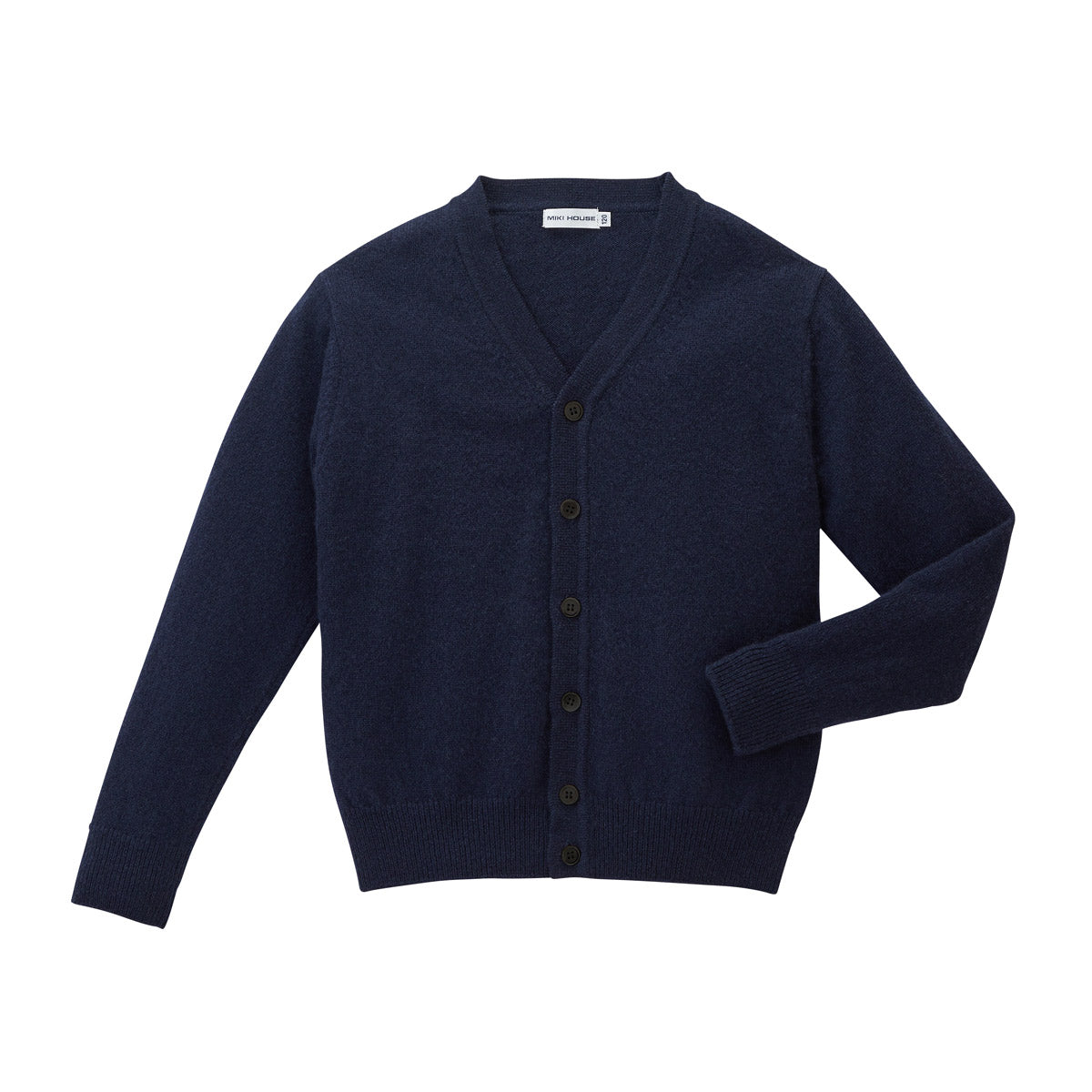Vネックカーディガン カシミヤウール – ミキハウスオフィシャルサイト