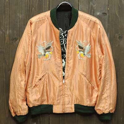 テーラー東洋スカジャンSOUVENIR JACKET「鷹×Japan Map」復刻