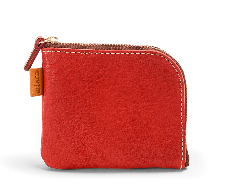 ミニ財布 02（栃木レザー） | WALLET | ITEM | minca - 毎日に寄り添う革