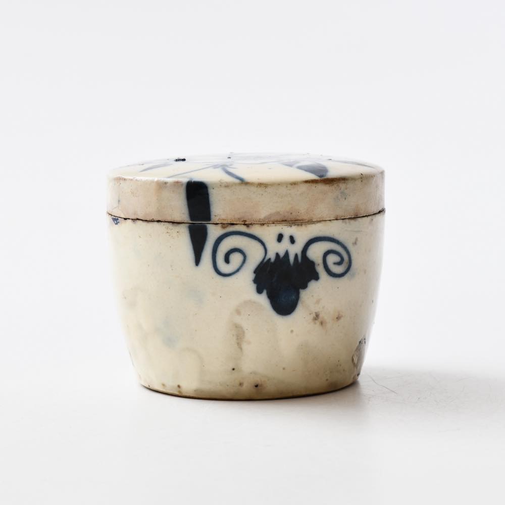 中国陶磁器 磁州窯 合子 中国陶磁器 磁州窯 合子 美術品・アンティーク