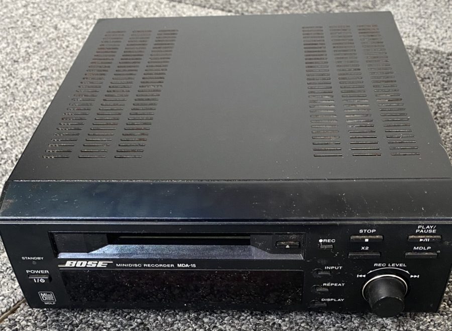 BOSE MDA-15 MDLP対応 MDレコーダーリモコン付 動作良好 希少！ MDLP
