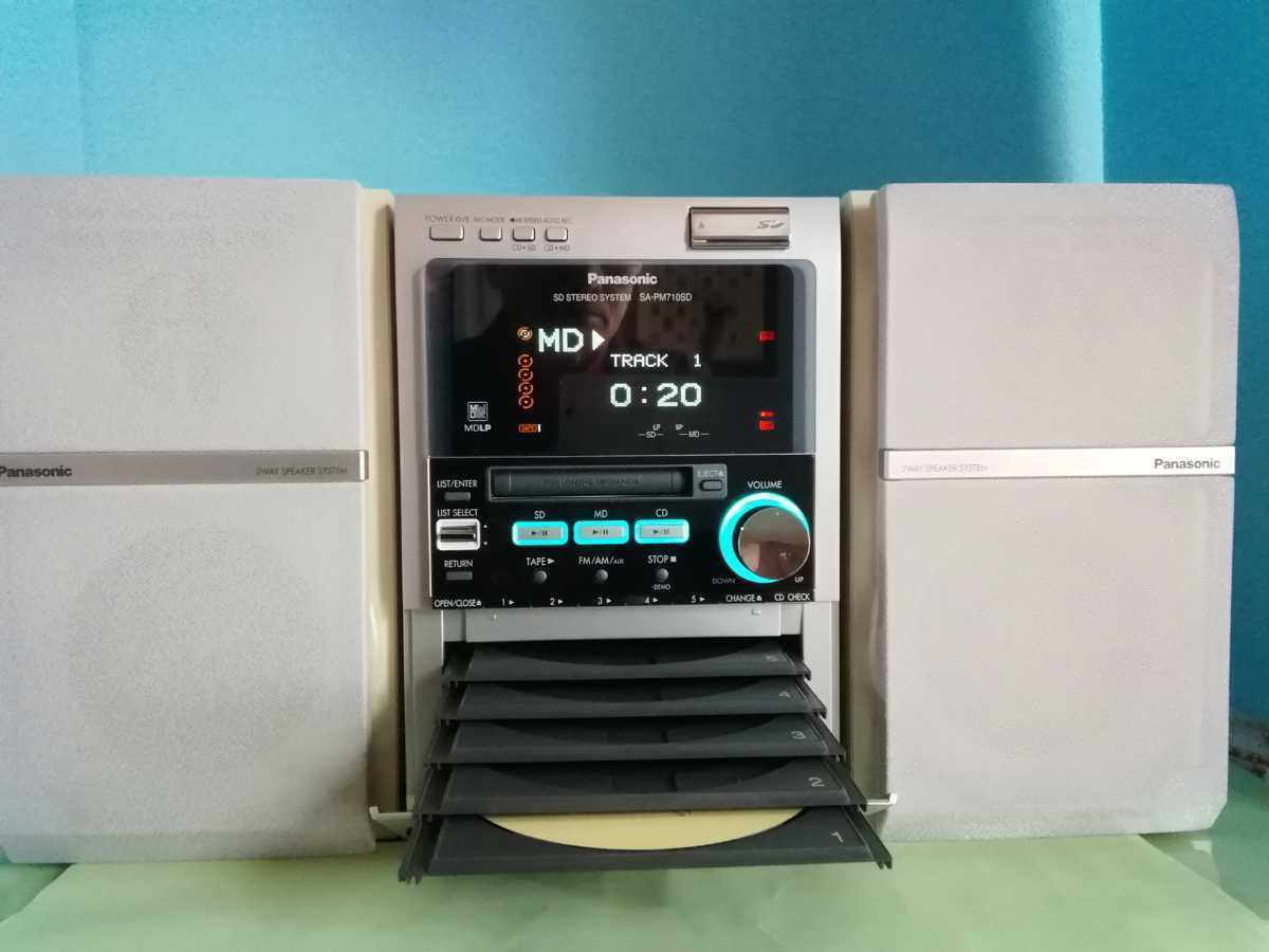 Panasonic SC-PM710SD [MiniDisc Wiki]