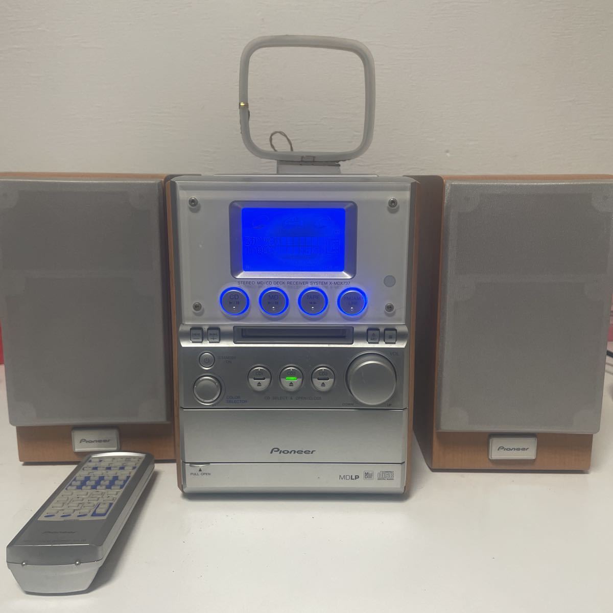 Pioneer STEREO CD／MD TUNER XC-J7 MD Pioneer XC-J7MD [MiniDisc Wiki]
