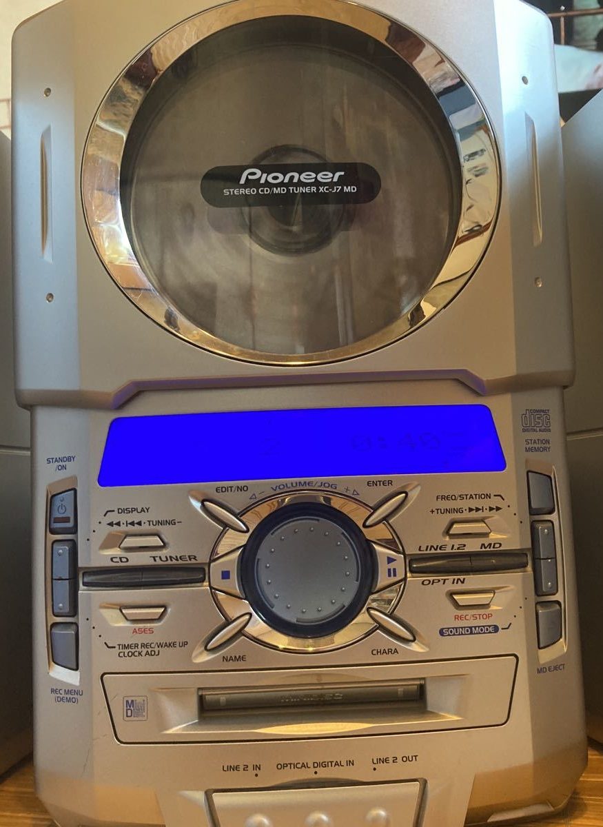 Pioneer XC-J7MD [MiniDisc Wiki]