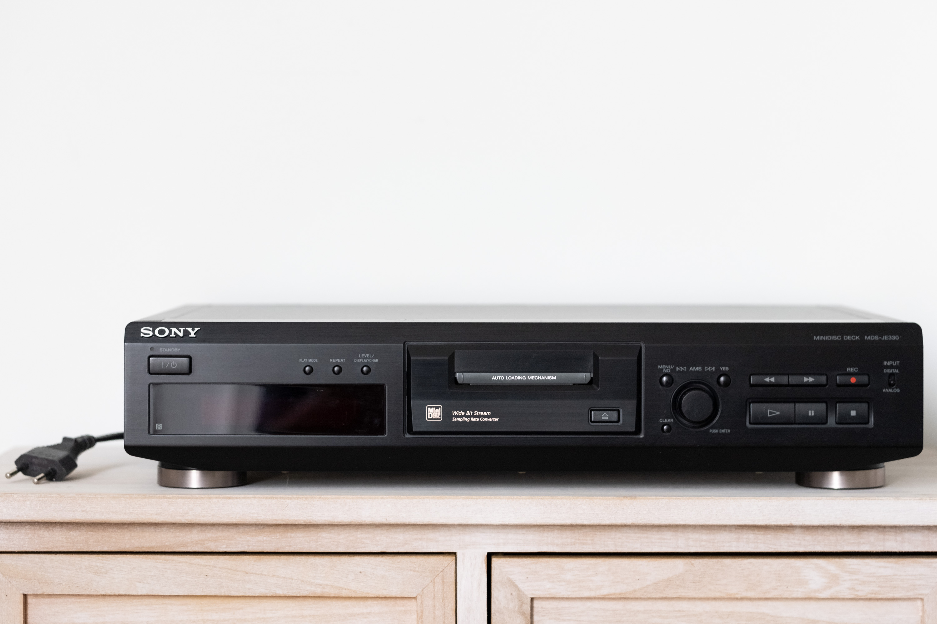 SONY MDデッキ MDレコーダー MDS-JE330 ソニー SONY MDS-JE330の仕様