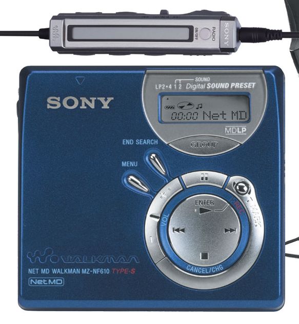 Sony MZ-NF610 [MiniDisc Wiki]