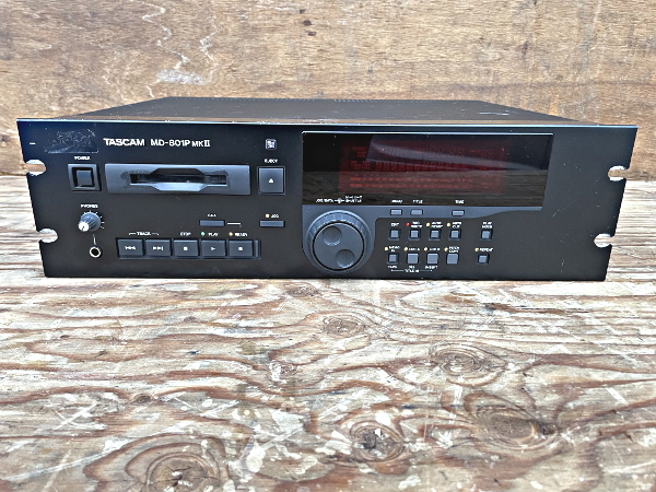 TASCAM MD-801R (MKI,MKII) / MD-801P [MiniDisc Wiki]