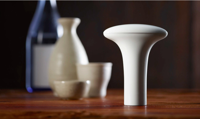 送料無料 デンソー 酒セーバー 四合瓶 4合瓶（720ml）専用 青白磁色 4