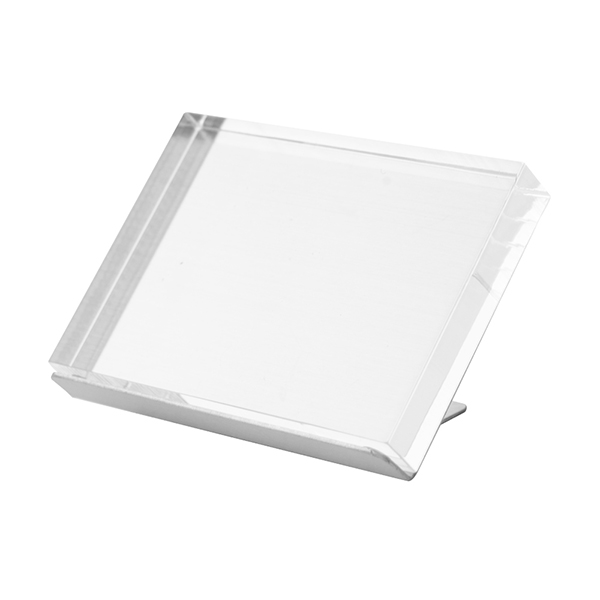 キャプションプライサー ステンレス受台付き 角度変更可能 A8 - 店舗