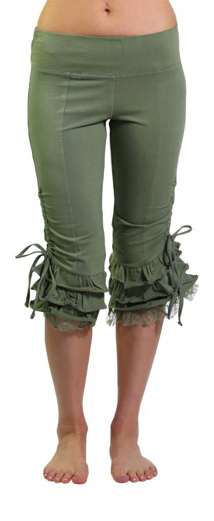 Lace Ruffle Capri – Mishu Boutique