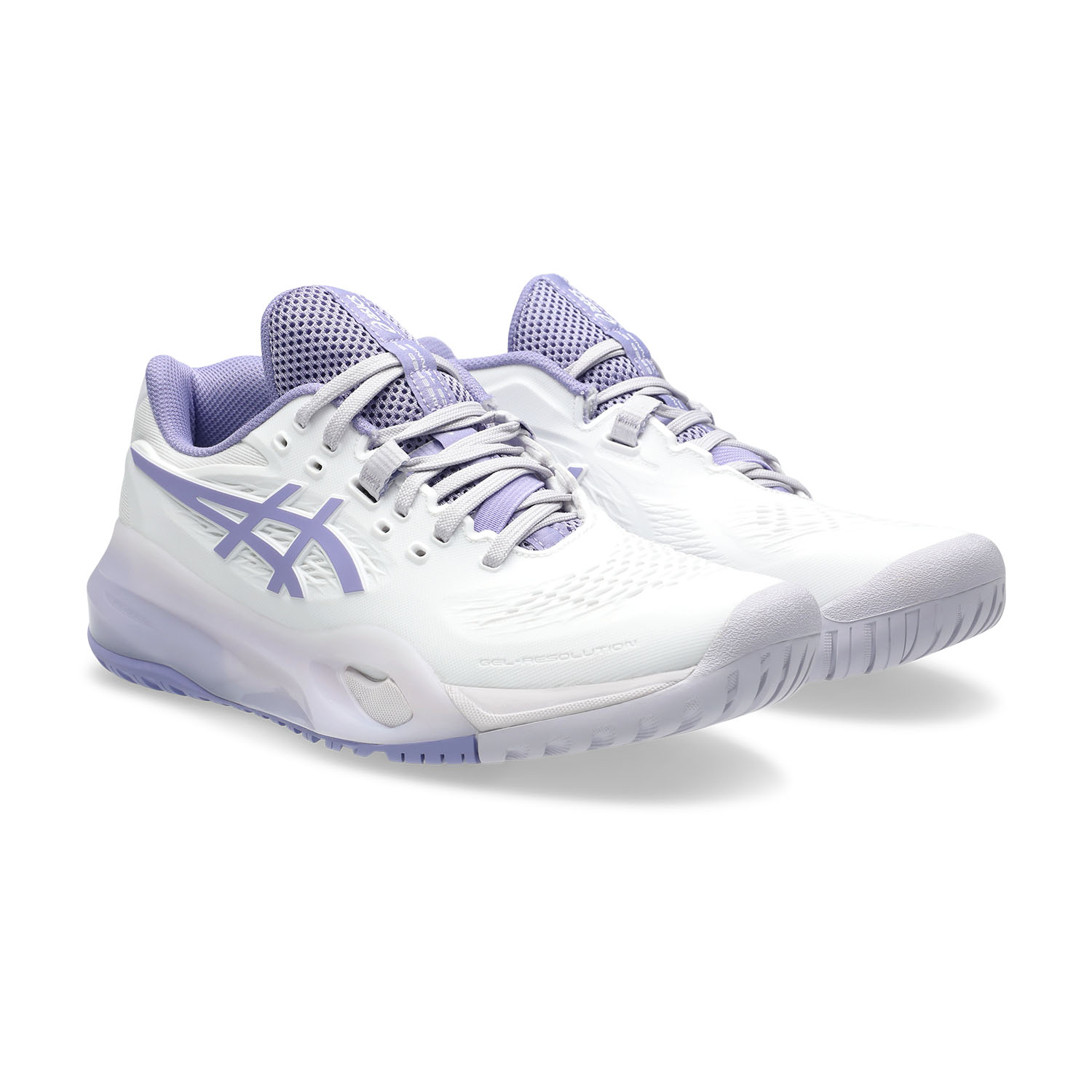 ASICS Gel Resolution X Women's Tennis Shoes - White/Bluebell
