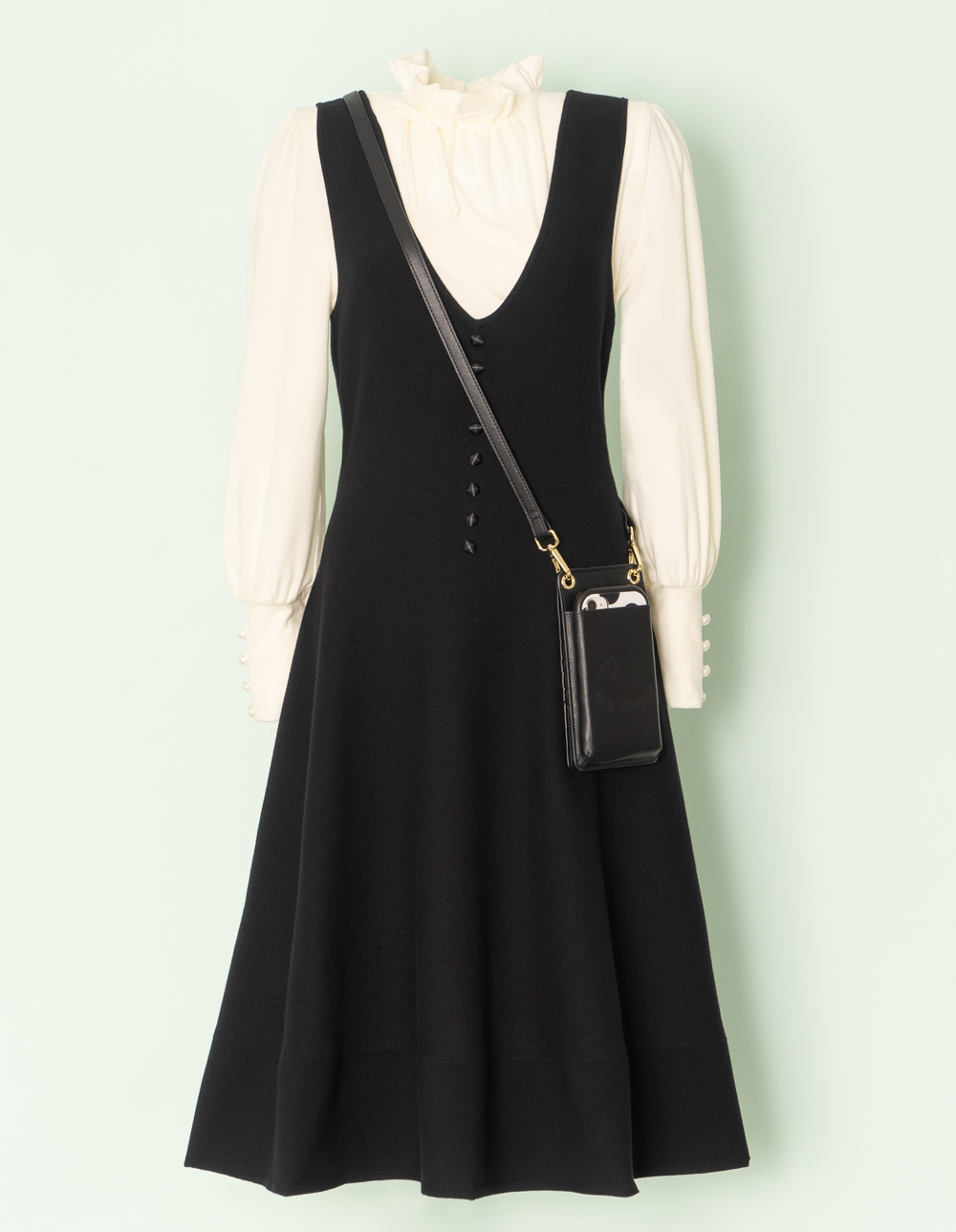 キルティングジャンパースカート | msgracy