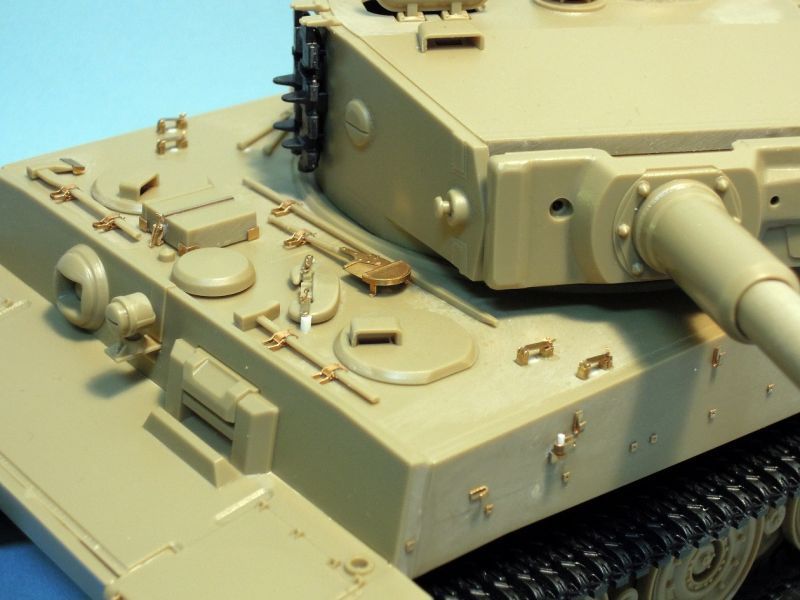 Passion Models[P35-085B]Tiger I エッチングセット（中期〜後期型用