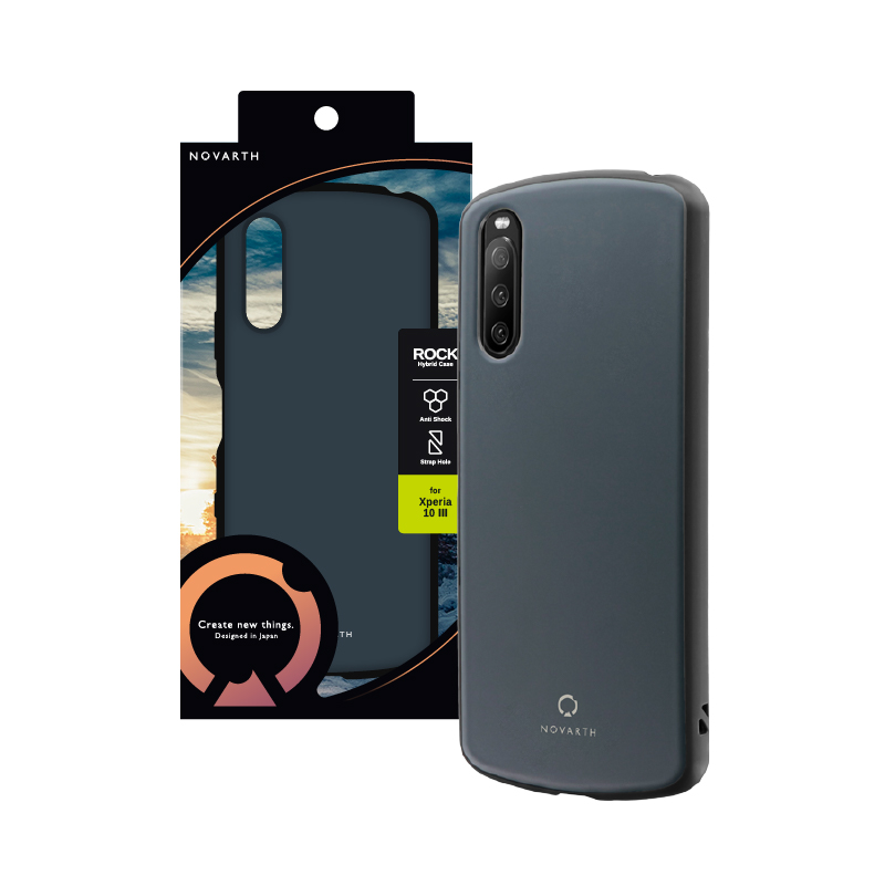 Xperia 10 III SO-52B/SOG04/10 III Lite 耐衝撃ハイブリッドケース
