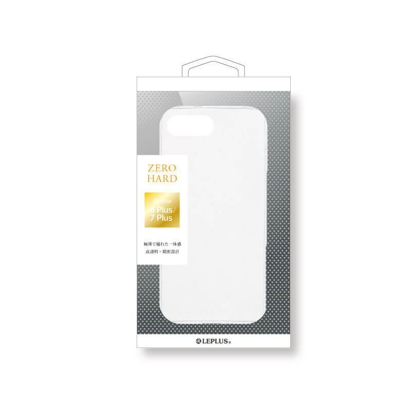 iPhone 8 Plus 超極薄ハードケース 「ZERO HARD」 クリア｜スマホ