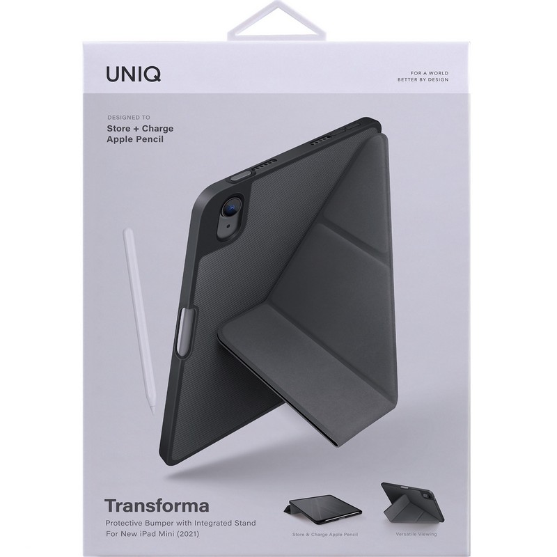 iPad mini 7 (A17 Pro)/iPad mini 6 TRANSFORMA CHARCOAL｜スマホ