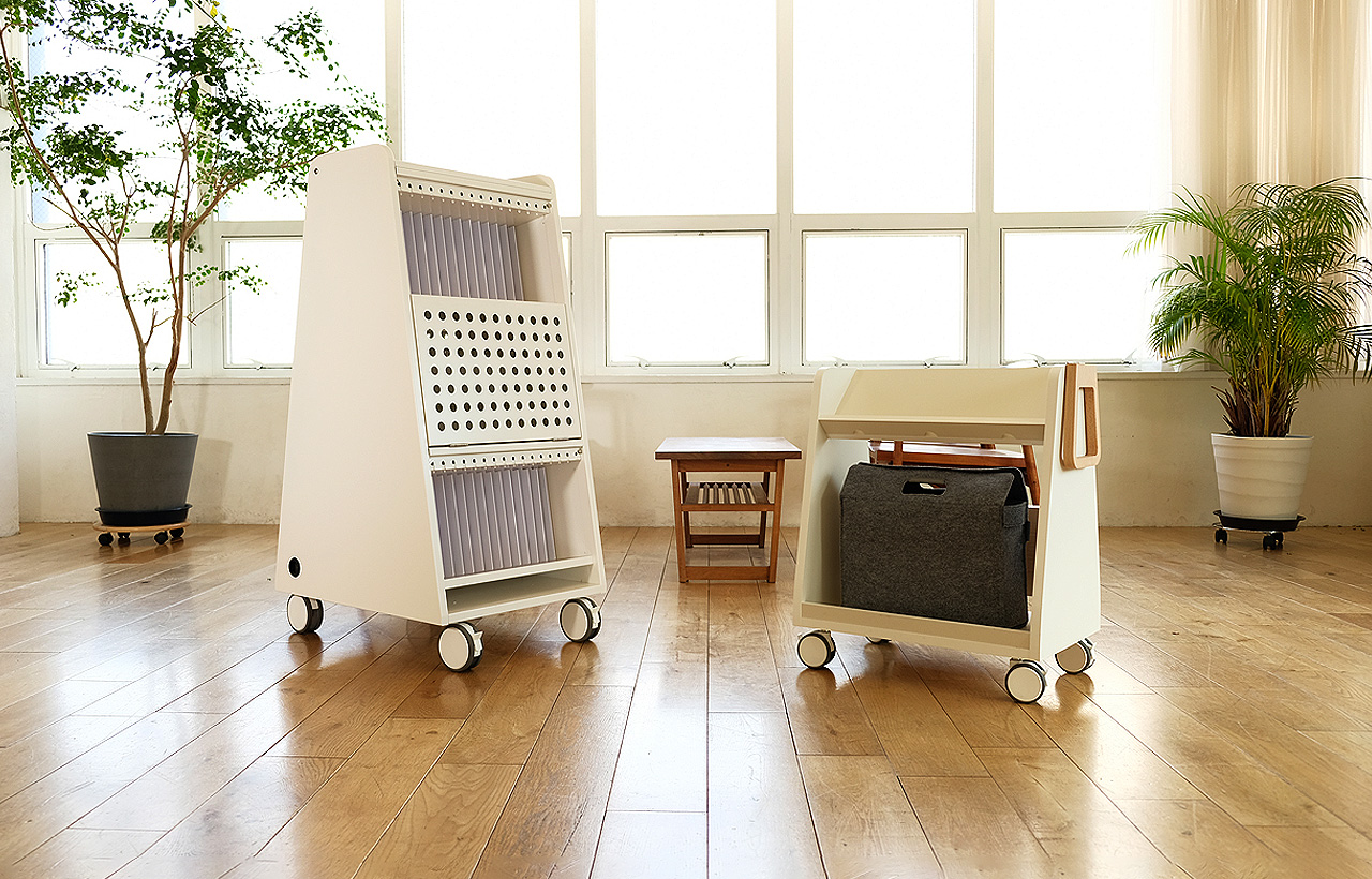 D-Trolley タブレットPC用45台収納カート | u&b | ユー・アンド・ビー