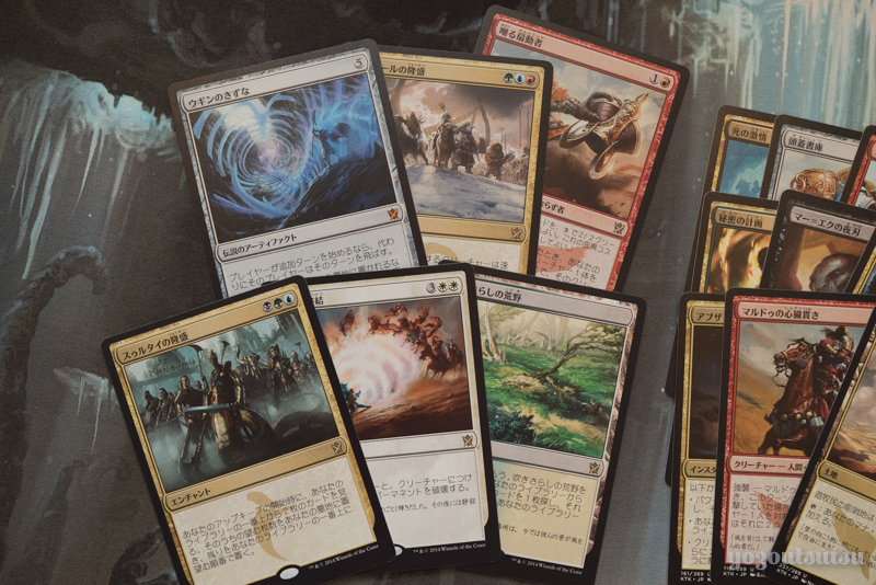 MTG】今更タルキール覇王譚を1BOX開封した【フェッチくじ】 | Bablovia