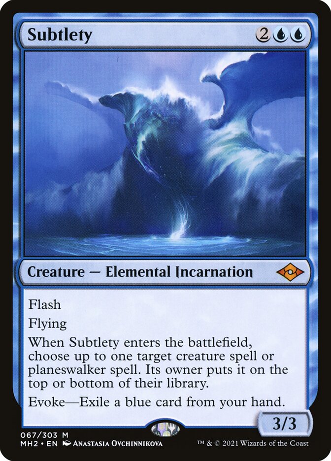 Foil】《緻密/Subtlety》[MH2] - MTG専門店 Initiative