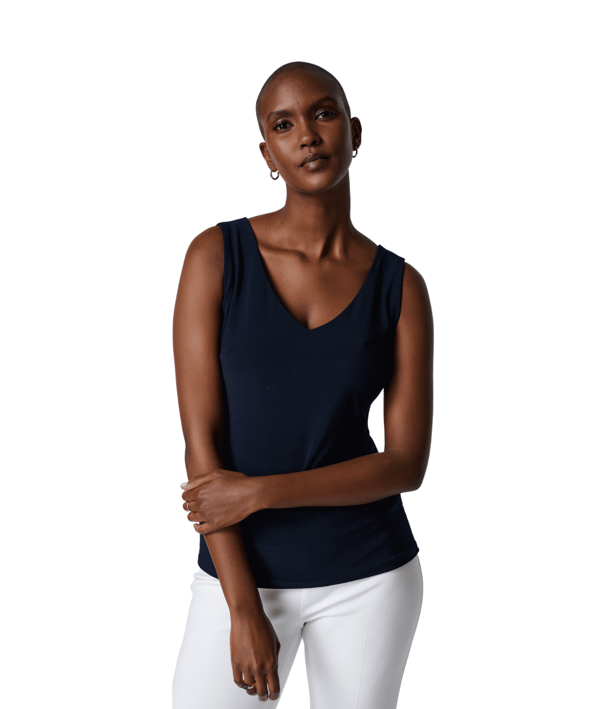 Joseph Ribkoff - 201546NOS - Classic V-Neck Cami - Muskoka Bay