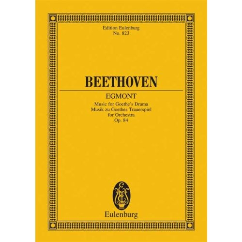 エグモント序曲・Op.84（ベートーヴェン）（スタディスコア）【Egmont
