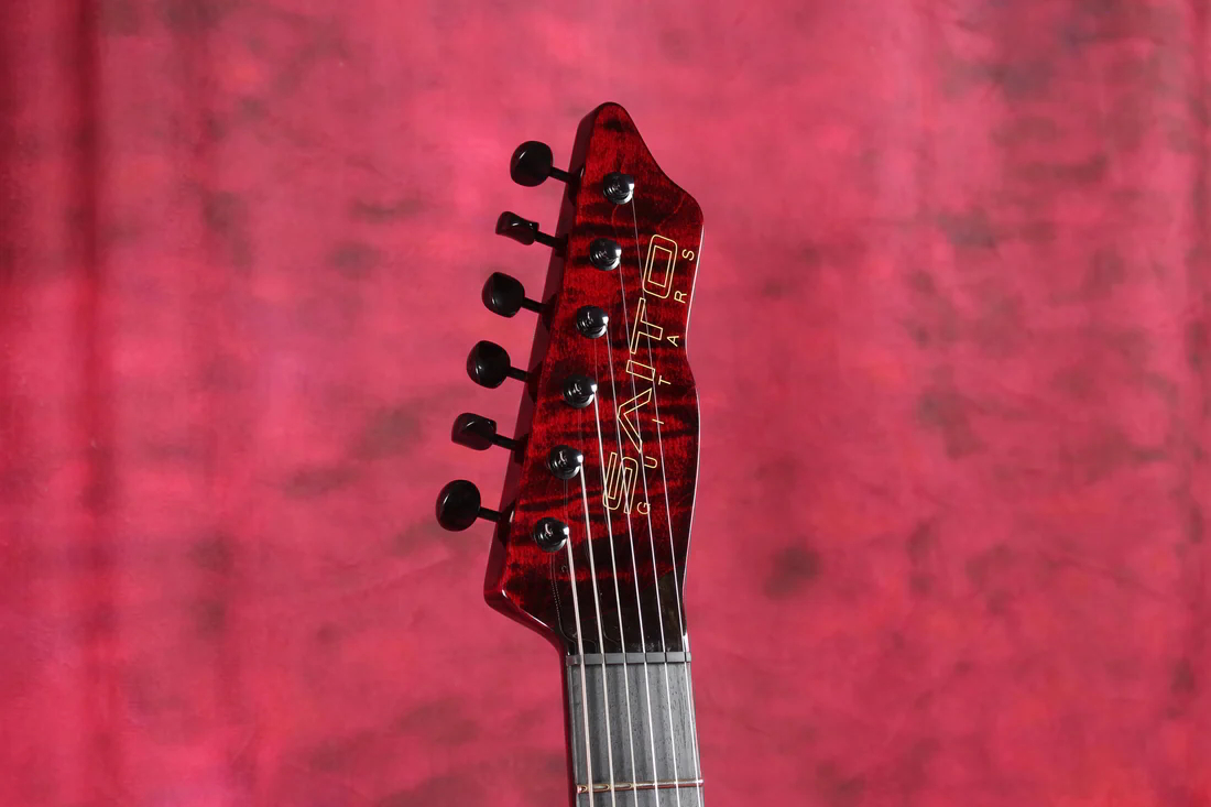 SAITO GUITARS CS Beyondシリーズ エレキギターS-62CSBYD SSH Aka Oni